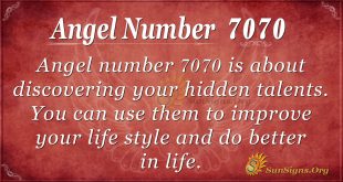 angel number 7070