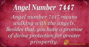 angel number 7447