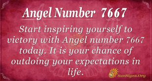 angel number 7667