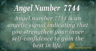 angel number 7744