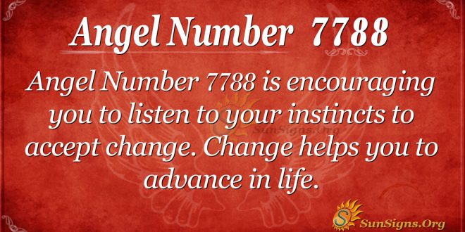 angel number 7788