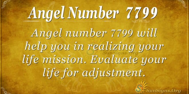 angel number 7799