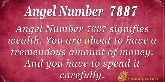 angel number 7887