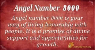 angel number 8000
