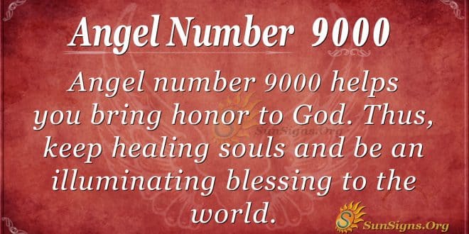 angel number 9000