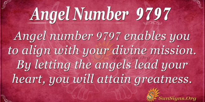 angel number 9797
