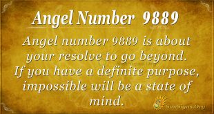 angel number 9889