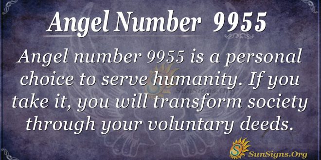 angel number 9955