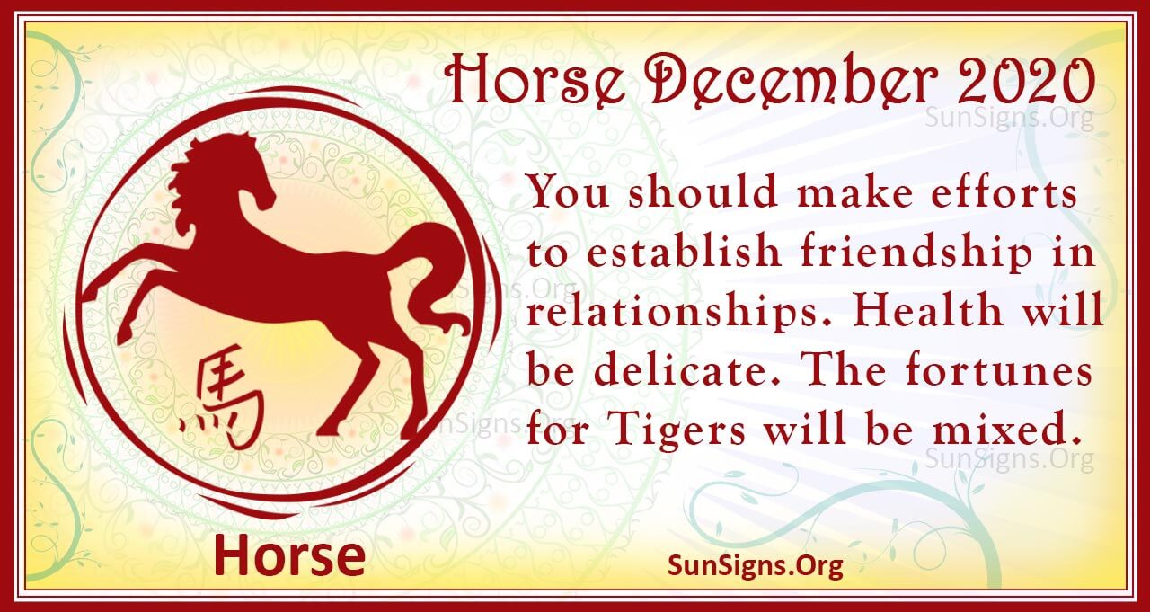 horse december 2020