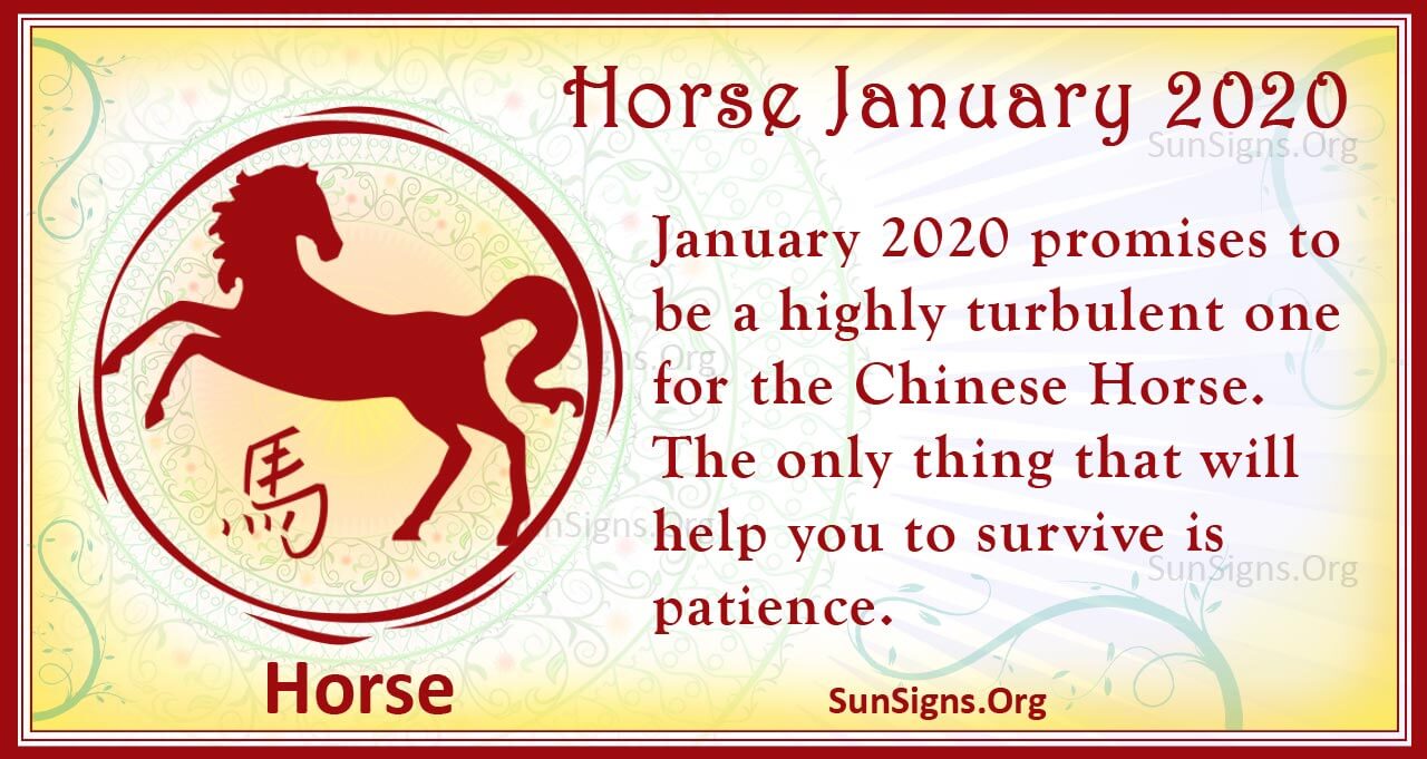 horse january 2020