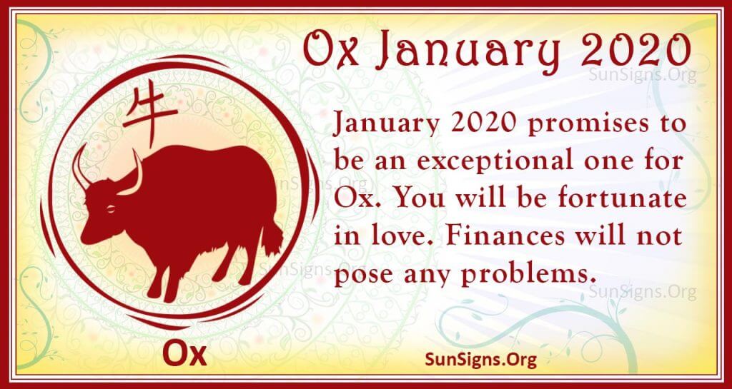January 2020 Chinese Horoscope Predictions