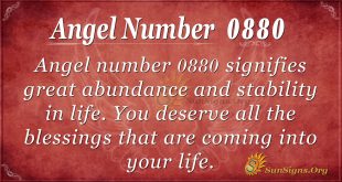 angel number 0880