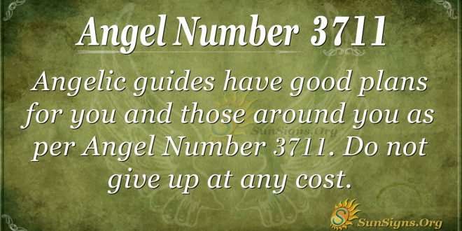 angel number 3711