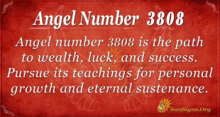 angel number 3808