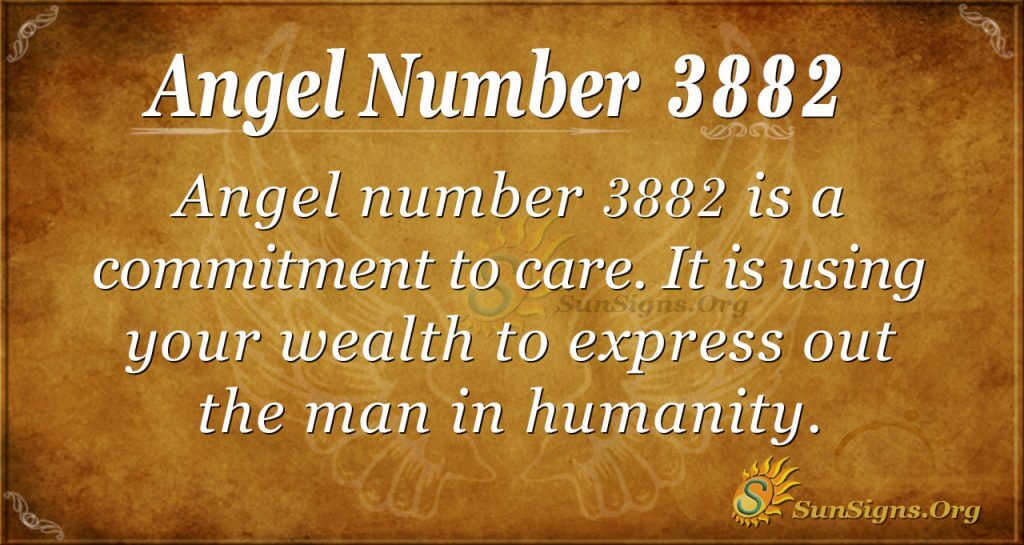 Angel Number 3882