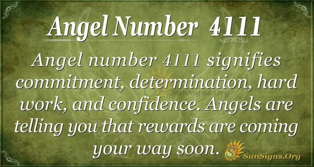 angel number 4111