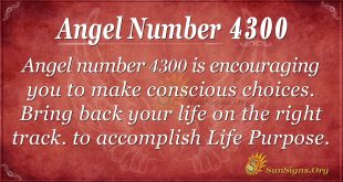 angel number 4300