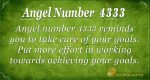 Angel Number 4333 Meaning - Take Care of Your Goals - SunSigns.Org