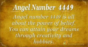 angel number 4449