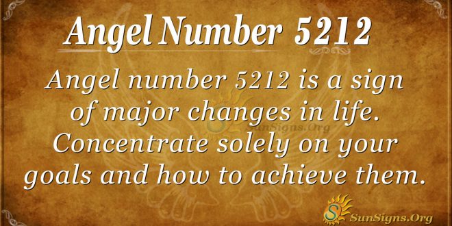 Angel Number 5212