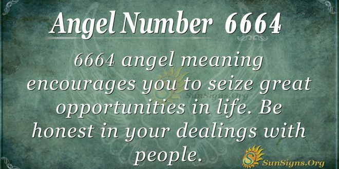 Angel Number 6664