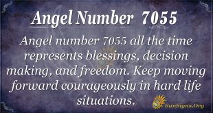 angel number 7055
