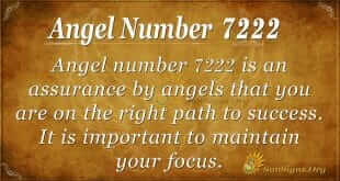 angel number 7222