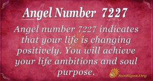 angel number 7227
