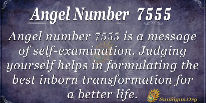 angel number 7555