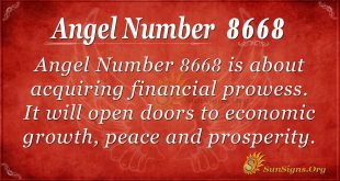 angel number 8668