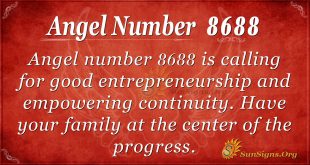 angel number 8688