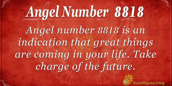 angel number 8818