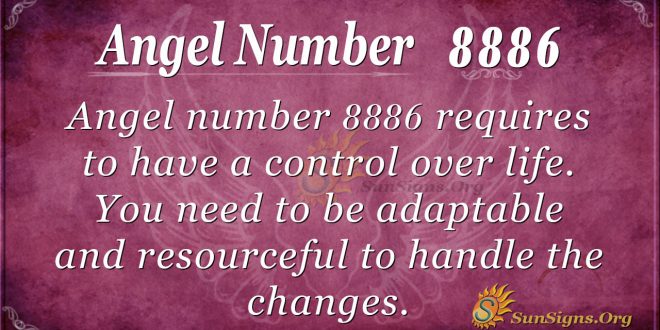 angel number 8886