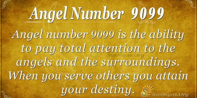 angel number 9099
