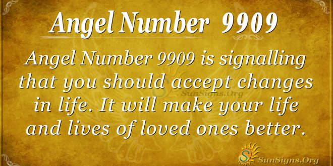 angel number 9909