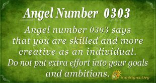 angel number 0303