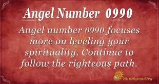 angel number 0990