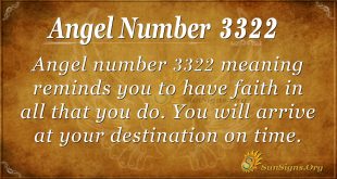 angel number 3322