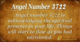 Angel Number 3722