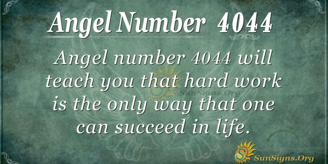 angel number 4044