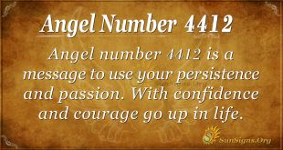 Angel Number 4412