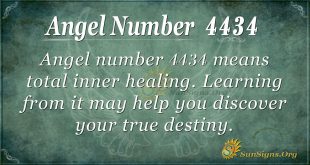 Angel Number 4434
