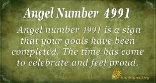 Angel Number 4991