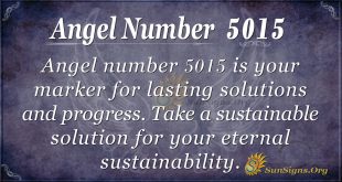 Angel Number 5015