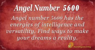 angel number 5600