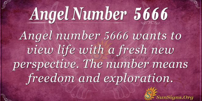 angel number 5666