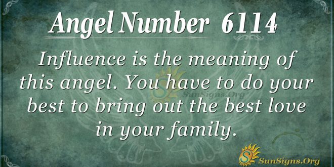 angel number 6114