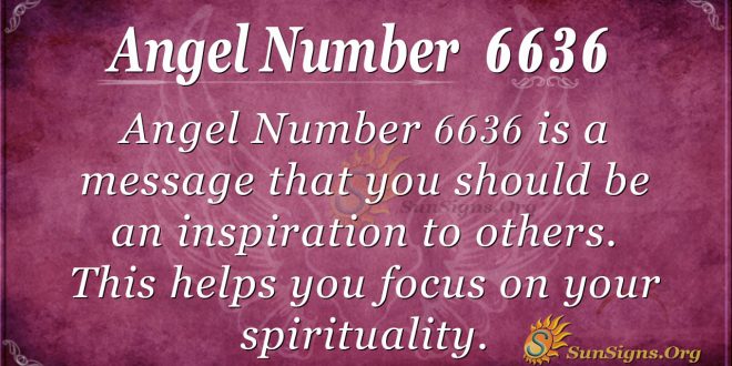 angel number 6636