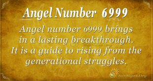 angel number 6999