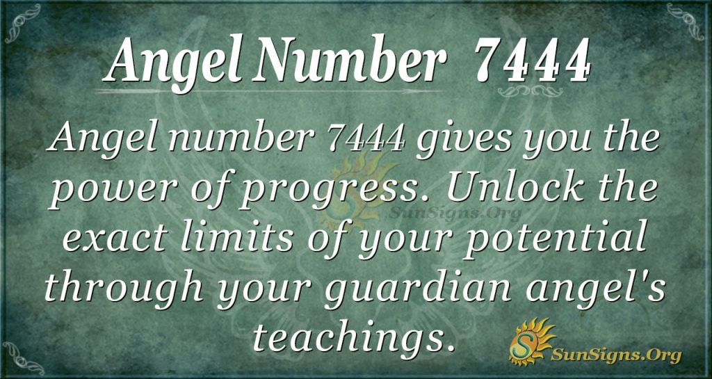 Angel Number 7444